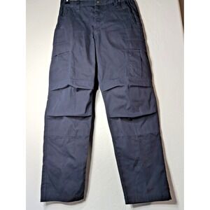 VF Imagewear Pants Men's 32 X32 Navy Blue Reinforced Cargo Uniform Stretch Waist